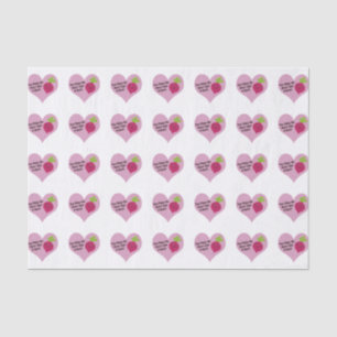 You Make My Heart Skip A Beet Tissue Paper