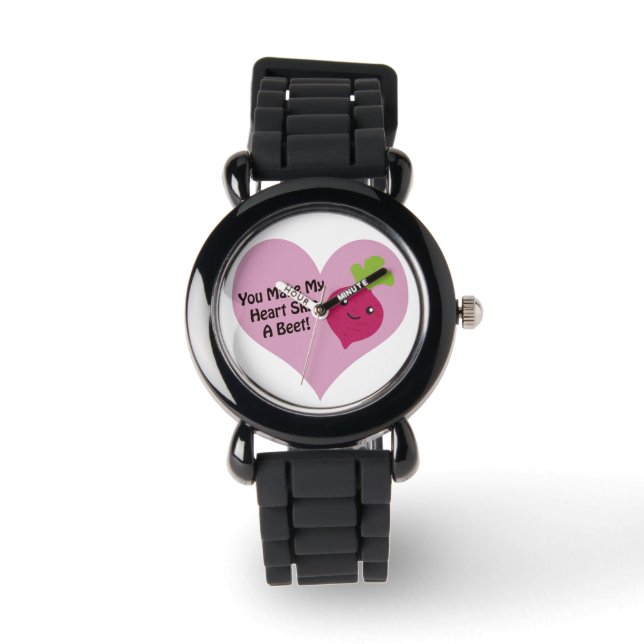 You Make My Heart Skip A Beet Watch (Front)