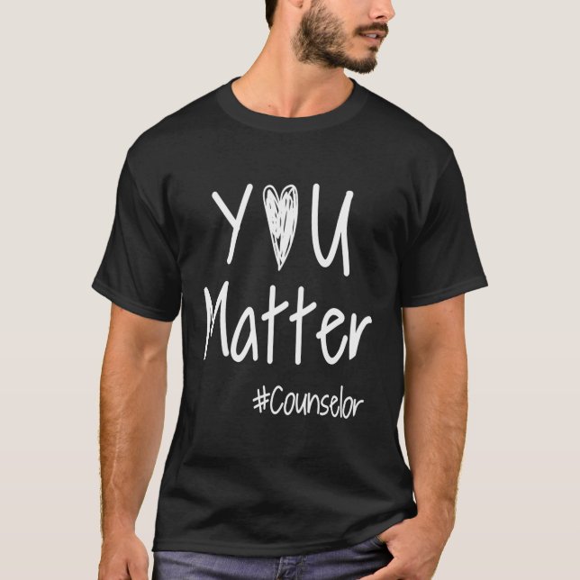 You Matter Mental Health T-Shirt (Front)