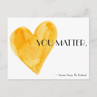 You Matter Postcard