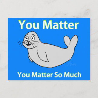 "You Matter So Much" Postcard
