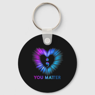 You Matter Suicide Awareness And Prevention Semico Key Ring