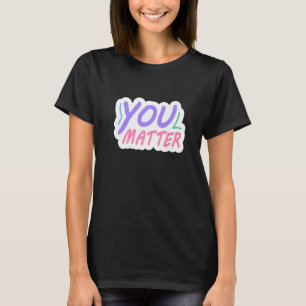 You Matter Women's Human Rights March Retro T-Shirt