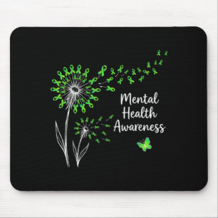You Matter You are Enough Dandelions Mental Health Mouse Pad