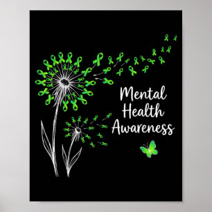 You Matter You are Enough Dandelions Mental Health Poster