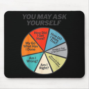 You May Ask Yourself How Did I Get Hear How Do I W Mouse Pad