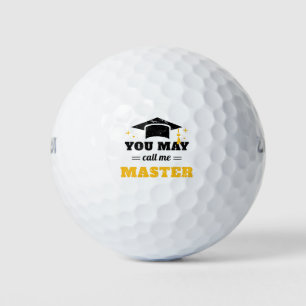You May Call Me Master II Golf Balls