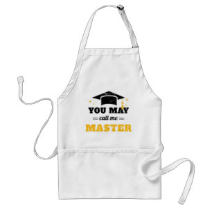 You May Call Me Master II Standard Apron