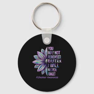 You May Not Remember But I Will Never Forget Heime Key Ring