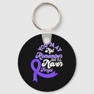 You May Not Remember Heimerheimer Awareness Dement Key Ring