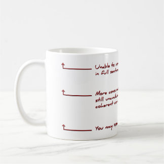 You May Speak Coffee Mug
