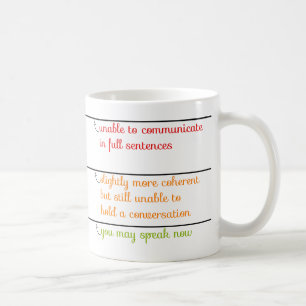 You May Speak Now Mug with Fill Lines