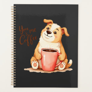 You & me Coffee - Cute Corgi & Cosy Brew Planner