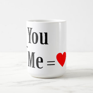 You+me=love Coffee Mug