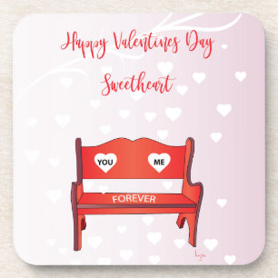 You-Me-on-a-Bench-Valentines Day Coaster