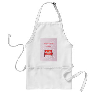 You-Me-on-a-Bench-Valentines Day Standard Apron