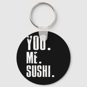 You Me Sushi Addict Food Lover Key Ring