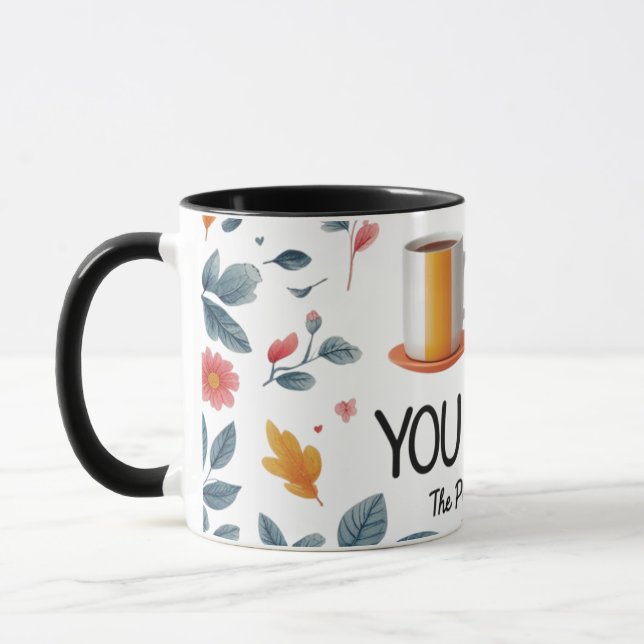 You & Me – The Perfect Blend | Romantic Couple Mug (Left)