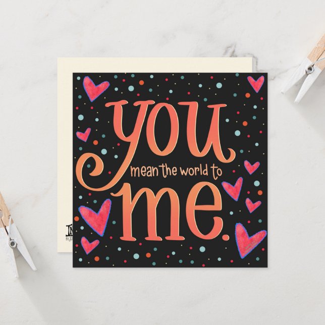 You Mean the World to Me Spouse Husband (Front/Back In Situ)