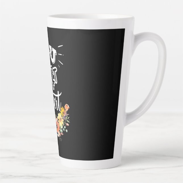 You Melt My Heart Latte Mug (Right)