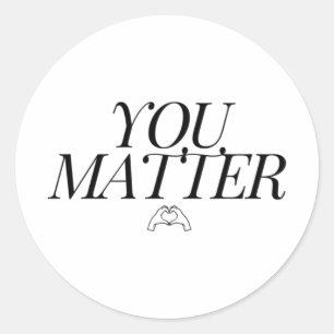 You Mental Health Awareness Sticker
