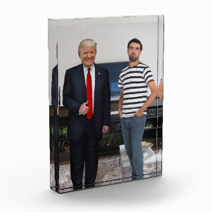 You Met President Donald Trump Add Your Photo Block