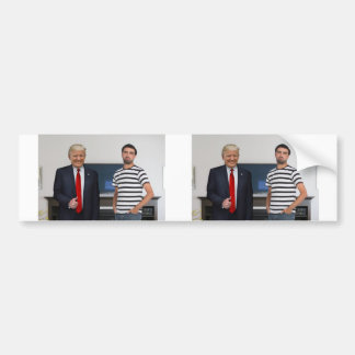 You Met President Donald Trump | Add Your Photo Bumper Sticker