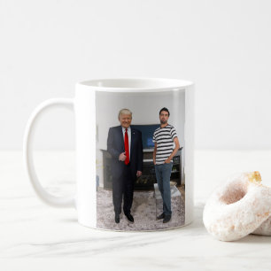 You Met President Donald Trump   Add Your Photo Coffee Mug
