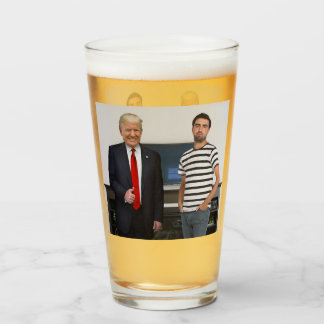 You Met President Donald Trump | Add Your Photo Glass