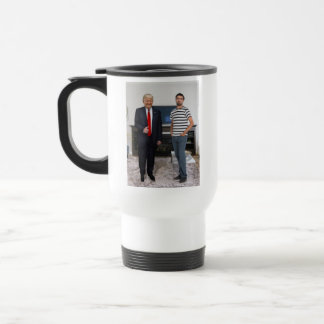 You Met President Donald Trump | Add Your Photo Travel Mug