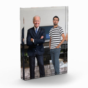 You Met President Joe Biden Add Your Photo Block