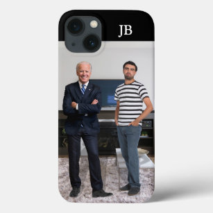 You Met President Joe Biden   Add Your Photo iPhone 13 Case