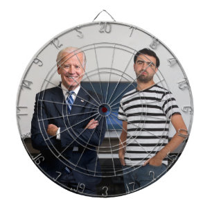 You Met President Joe Biden   Add Your Photo Dartboard