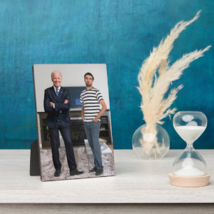 You Met President Joe Biden   Add Your Photo Plaque