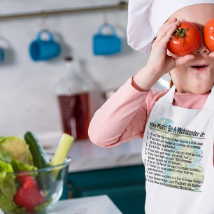 You Might Be A Michigander if: Kids Apron