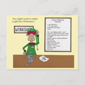 You might want to make a gift this Christmas! Holiday Postcard