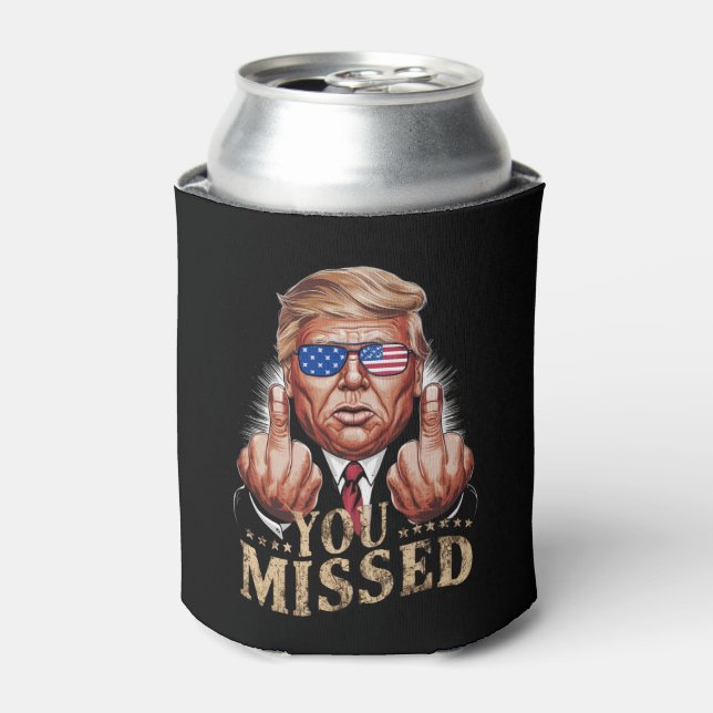 You Missed Donald Trump US Election Can Cooler (Can Front)