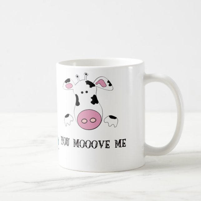 You Mooove Me Coffee Mug (Right)