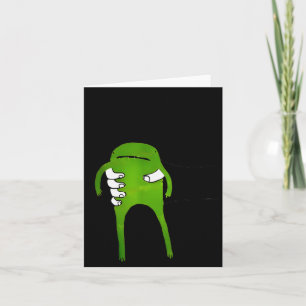 You Must Accept The Frog Funny Meme  Card