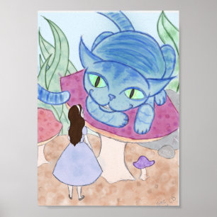 "You must be," said the Cat value matte light Poster