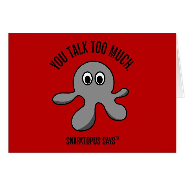 You need to shut up sometime (Front Horizontal)