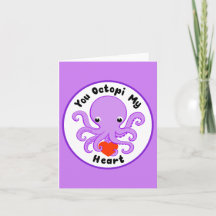 You Octopi My Heart Card