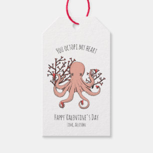 You Octopi My Heart Octopus Valentine’s Day Gift Tags