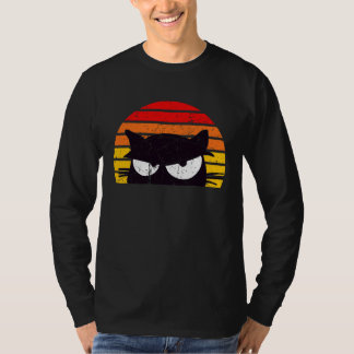 You Okay Hun Meme Retro Cat Kitty Sunset 1 T-Shirt