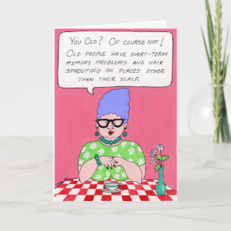 You, Old? Card