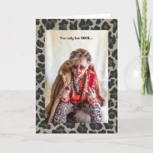 You Only Live Once, march to your own drummer  Card