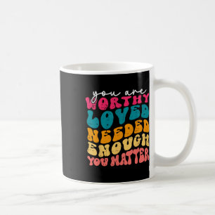 You Problem Kindness Be Kind Groovy Mental Health Coffee Mug