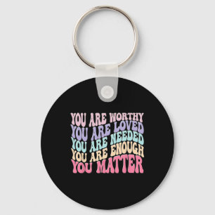You Problem Kindness Be Kind Groovy Mental Health Key Ring
