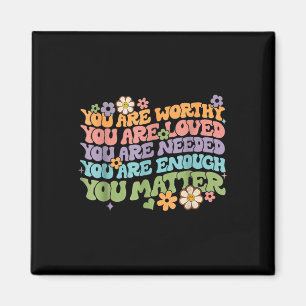 You Problem Kindness Be Kind Groovy Mental Health Magnet
