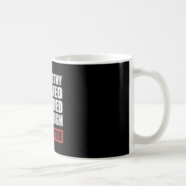 You Problem Mental Health Awareness  Coffee Mug (Right)